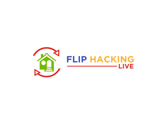 Flip Hacking Live logo design by cintya