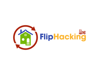 Flip Hacking Live logo design by BlessedArt