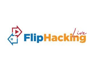 Flip Hacking Live logo design by desynergy