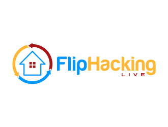 Flip Hacking Live logo design by AisRafa