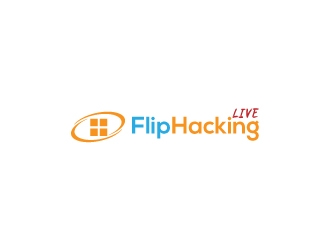 Flip Hacking Live logo design by Baymax