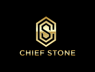 Chief Stone logo design by hidro