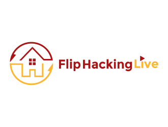 Flip Hacking Live logo design by aldesign