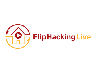 Flip Hacking Live logo design by aldesign