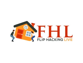 Flip Hacking Live logo design by KDesigns