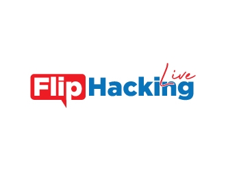 Flip Hacking Live logo design by desynergy