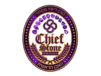 Chief Stone logo design by DreamLogoDesign