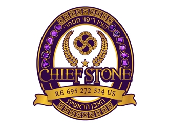 Chief Stone logo design by DreamLogoDesign