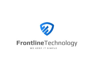 Frontline Technology logo design by graphica