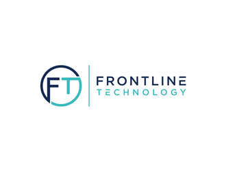 Frontline Technology logo design by ndaru