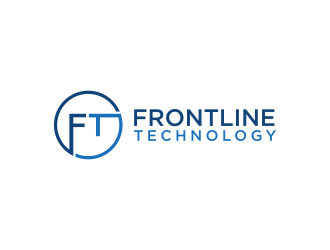 Frontline Technology logo design by RIANW