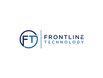 Frontline Technology logo design by ndaru