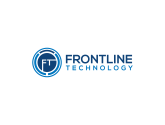 Frontline Technology logo design by RIANW