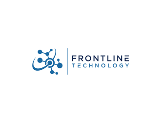 Frontline Technology logo design by ndaru