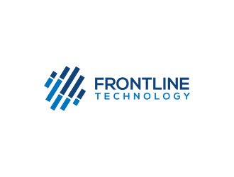 Frontline Technology logo design by RIANW