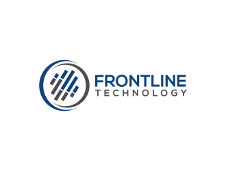 Frontline Technology logo design by RIANW