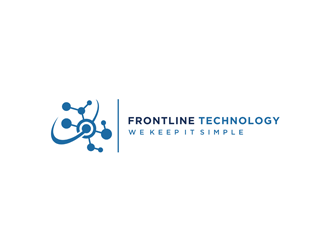 Frontline Technology logo design by ndaru