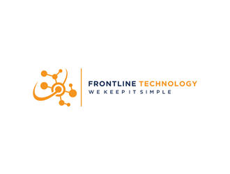 Frontline Technology logo design by ndaru