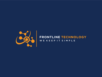 Frontline Technology logo design by ndaru