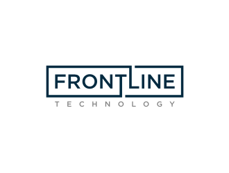 Frontline Technology logo design by scolessi