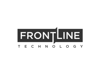 Frontline Technology logo design by scolessi