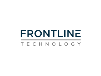 Frontline Technology logo design by scolessi