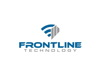 Frontline Technology logo design by desynergy