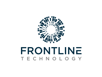 Frontline Technology logo design by scolessi