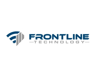 Frontline Technology logo design by desynergy