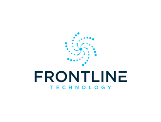 Frontline Technology logo design by scolessi