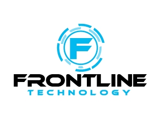 Frontline Technology logo design by ElonStark