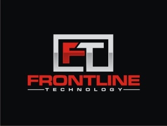 Frontline Technology logo design by agil