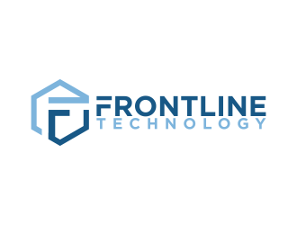 Frontline Technology logo design by rykos