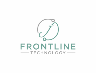 Frontline Technology logo design by checx