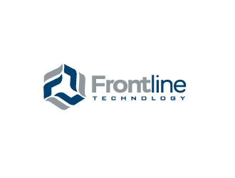 Frontline Technology logo design by Marianne