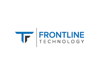 Frontline Technology logo design by mhala