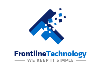 Frontline Technology logo design by BeDesign