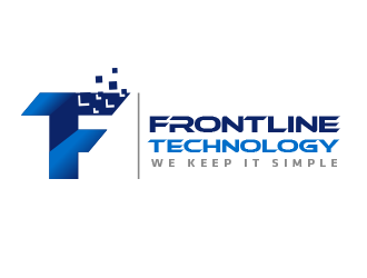 Frontline Technology logo design by BeDesign