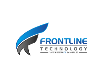 Frontline Technology logo design by torresace