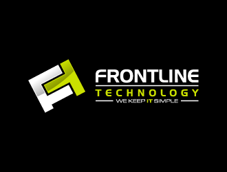 Frontline Technology logo design by torresace