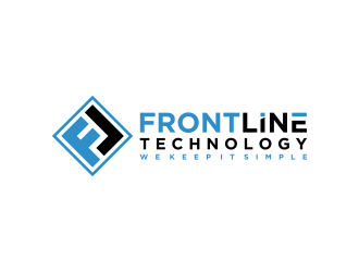 Frontline Technology logo design by done