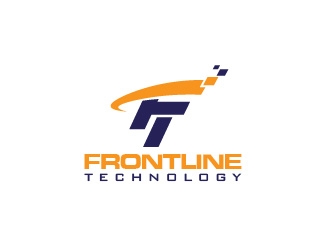 Frontline Technology logo design by usef44