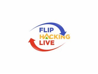 Flip Hacking Live logo design by 48art