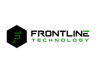 Frontline Technology logo design by firstmove