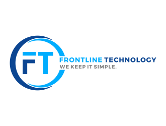 Frontline Technology logo design by graphicstar