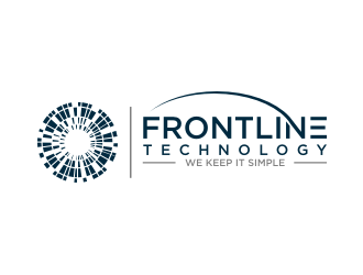 Frontline Technology logo design by scolessi