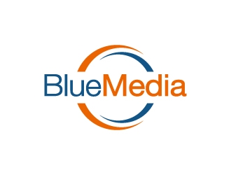 BLUE MEDIA Marketing logo design by Janee