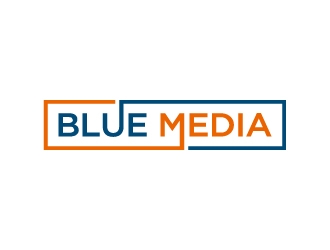 BLUE MEDIA Marketing logo design by Janee