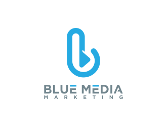 BLUE MEDIA Marketing logo design by sitizen