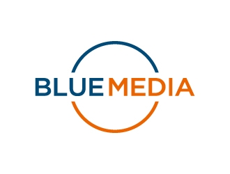 BLUE MEDIA Marketing logo design by Janee